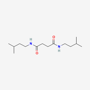 N,N'-bis(3-methylbutyl)butanediamide