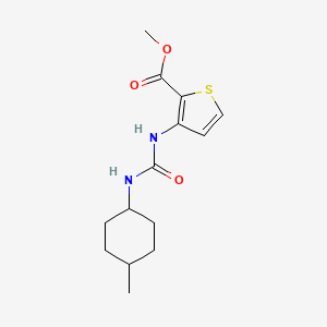 Methyl 3-{[(4-methylcyclohexyl)carbamoyl]amino}thiophene-2-carboxylate