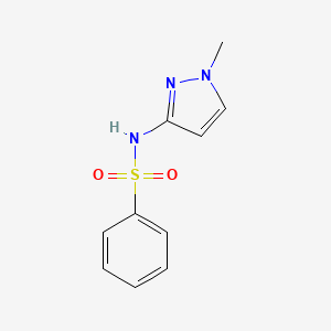 N-(1-methyl-1H-pyrazol-3-yl)benzenesulfonamide