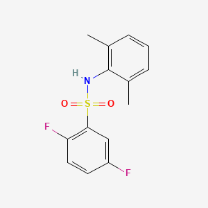 N-(2,6-dimethylphenyl)-2,5-difluorobenzenesulfonamide