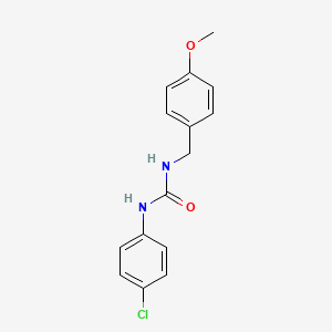 N-(4-chlorophenyl)-N'-(4-methoxybenzyl)urea