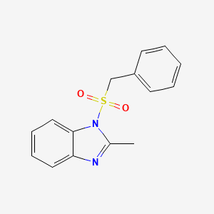 1-(benzylsulfonyl)-2-methyl-1H-benzimidazole