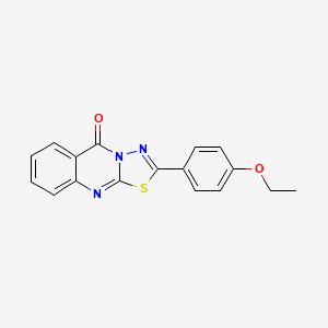 2-(4-ethoxyphenyl)-5H-[1,3,4]thiadiazolo[2,3-b]quinazolin-5-one