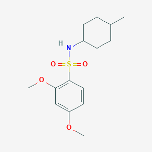 2,4-dimethoxy-N-(4-methylcyclohexyl)benzenesulfonamide