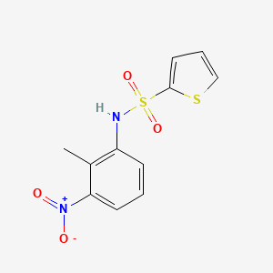 N-(2-methyl-3-nitrophenyl)thiophene-2-sulfonamide