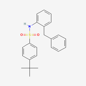 N-(2-benzylphenyl)-4-tert-butylbenzenesulfonamide