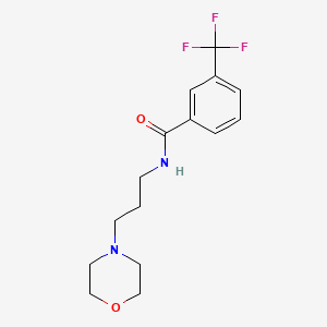 N-(3-Morpholinopropyl)-3-(trifluoromethyl)benzamide