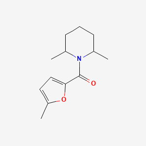 (2,6-Dimethylpiperidin-1-yl)(5-methylfuran-2-yl)methanone