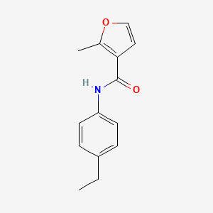 N-(4-ethylphenyl)-2-methylfuran-3-carboxamide