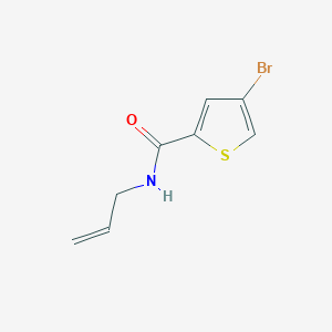 4-bromo-N-(prop-2-en-1-yl)thiophene-2-carboxamide