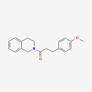 1-(3,4-dihydroisoquinolin-2(1H)-yl)-3-(4-methoxyphenyl)propan-1-one