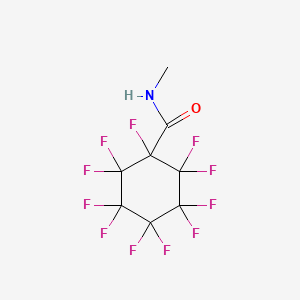 1,2,2,3,3,4,4,5,5,6,6-undecafluoro-N-methylcyclohexanecarboxamide