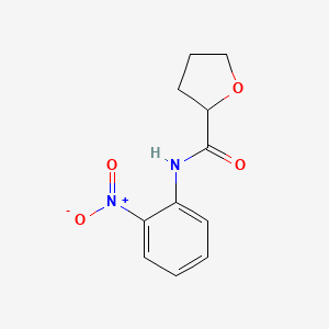 N-(2-nitrophenyl)oxolane-2-carboxamide