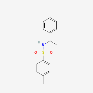 4-methyl-N-[1-(4-methylphenyl)ethyl]benzenesulfonamide