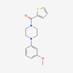 [4-(3-Methoxyphenyl)piperazin-1-yl](thiophen-2-yl)methanone