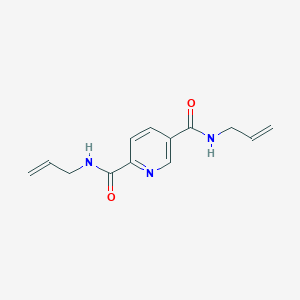 N,N'-di(prop-2-en-1-yl)pyridine-2,5-dicarboxamide