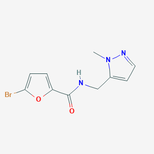 5-bromo-N-[(1-methyl-1H-pyrazol-5-yl)methyl]furan-2-carboxamide