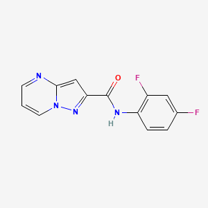 N-(2,4-difluorophenyl)pyrazolo[1,5-a]pyrimidine-2-carboxamide