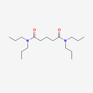 molecular formula C17H34N2O2 B10972234 N,N,N',N'-tetrapropylpentanediamide 