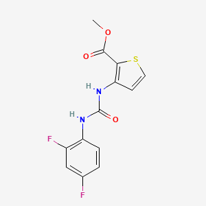 Methyl 3-{[(2,4-difluorophenyl)carbamoyl]amino}thiophene-2-carboxylate