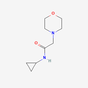 N-cyclopropyl-2-(morpholin-4-yl)acetamide