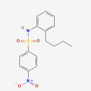 N-(2-butylphenyl)-4-nitrobenzenesulfonamide