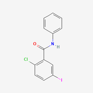 2-chloro-5-iodo-N-phenylbenzamide