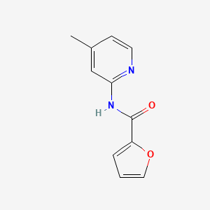 N-(4-methylpyridin-2-yl)furan-2-carboxamide