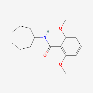 N-cycloheptyl-2,6-dimethoxybenzamide