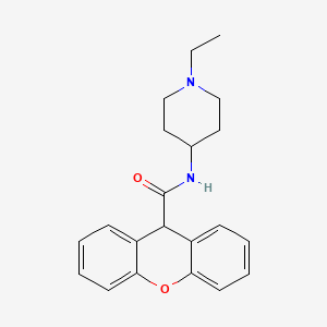 N-(1-ethylpiperidin-4-yl)-9H-xanthene-9-carboxamide