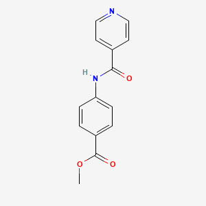 Methyl 4-[(pyridin-4-ylcarbonyl)amino]benzoate