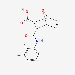 3-(2,3-Dimethyl-phenylcarbamoyl)-7-oxa-bicyclo[2.2.1]hept-5-ene-2-carboxylic acid