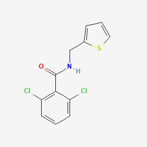 2,6-dichloro-N-(thiophen-2-ylmethyl)benzamide