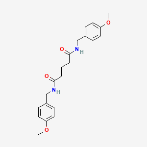 N,N'-bis(4-methoxybenzyl)pentanediamide