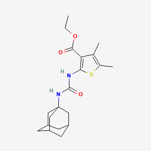 Ethyl 2-{[(1-adamantylamino)carbonyl]amino}-4,5-dimethyl-3-thiophenecarboxylate