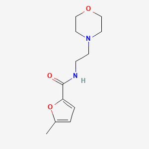 5-methyl-N-[2-(morpholin-4-yl)ethyl]furan-2-carboxamide