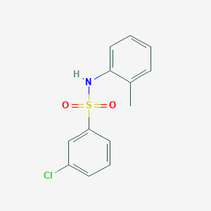 3-chloro-N-(2-methylphenyl)benzenesulfonamide