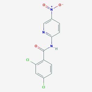 2,4-dichloro-N-(5-nitropyridin-2-yl)benzamide