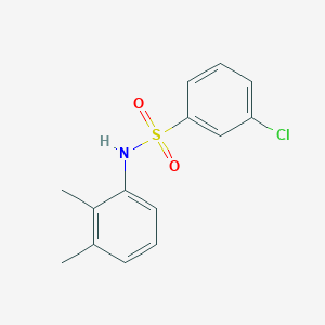 molecular formula C14H14ClNO2S B10974204 3-chloro-N-(2,3-dimethylphenyl)benzenesulfonamide 