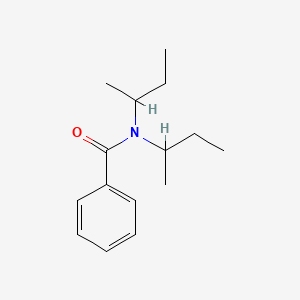 molecular formula C15H23NO B10974408 N,N-di(butan-2-yl)benzamide 