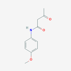 B109748 N-(4-Methoxyphenyl)-3-oxobutanamide CAS No. 5437-98-9