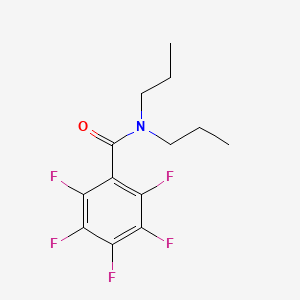 2,3,4,5,6-pentafluoro-N,N-dipropylbenzamide