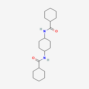 Cyclohexanecarboxamide, N,N'-1,4-cyclohexanediylbis-