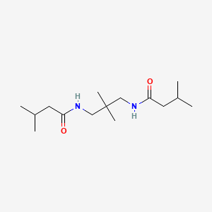 N,N'-(2,2-Dimethyl-1,3-propanediyl)bis(3-methylbutanamide)