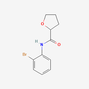 N-(2-bromophenyl)oxolane-2-carboxamide