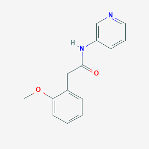 2-(2-methoxyphenyl)-N-(pyridin-3-yl)acetamide