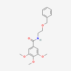 N-[2-(Benzyloxy)ethyl]-3,4,5-trimethoxybenzamide