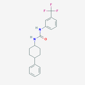 1-(4-Phenylcyclohexyl)-3-[3-(trifluoromethyl)phenyl]urea