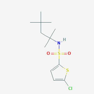 5-chloro-N-(2,4,4-trimethylpentan-2-yl)thiophene-2-sulfonamide