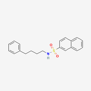 N-(4-phenylbutyl)naphthalene-2-sulfonamide